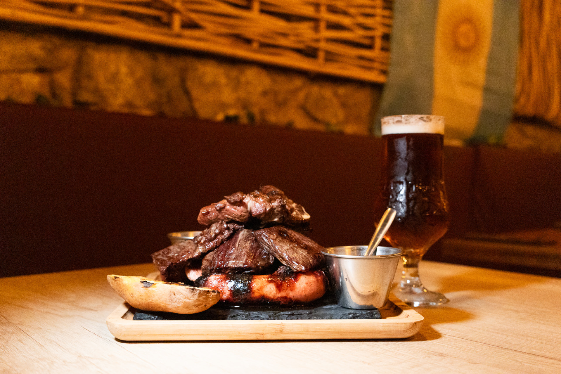 Carne a la brasa en Don Brasa, Barcelona