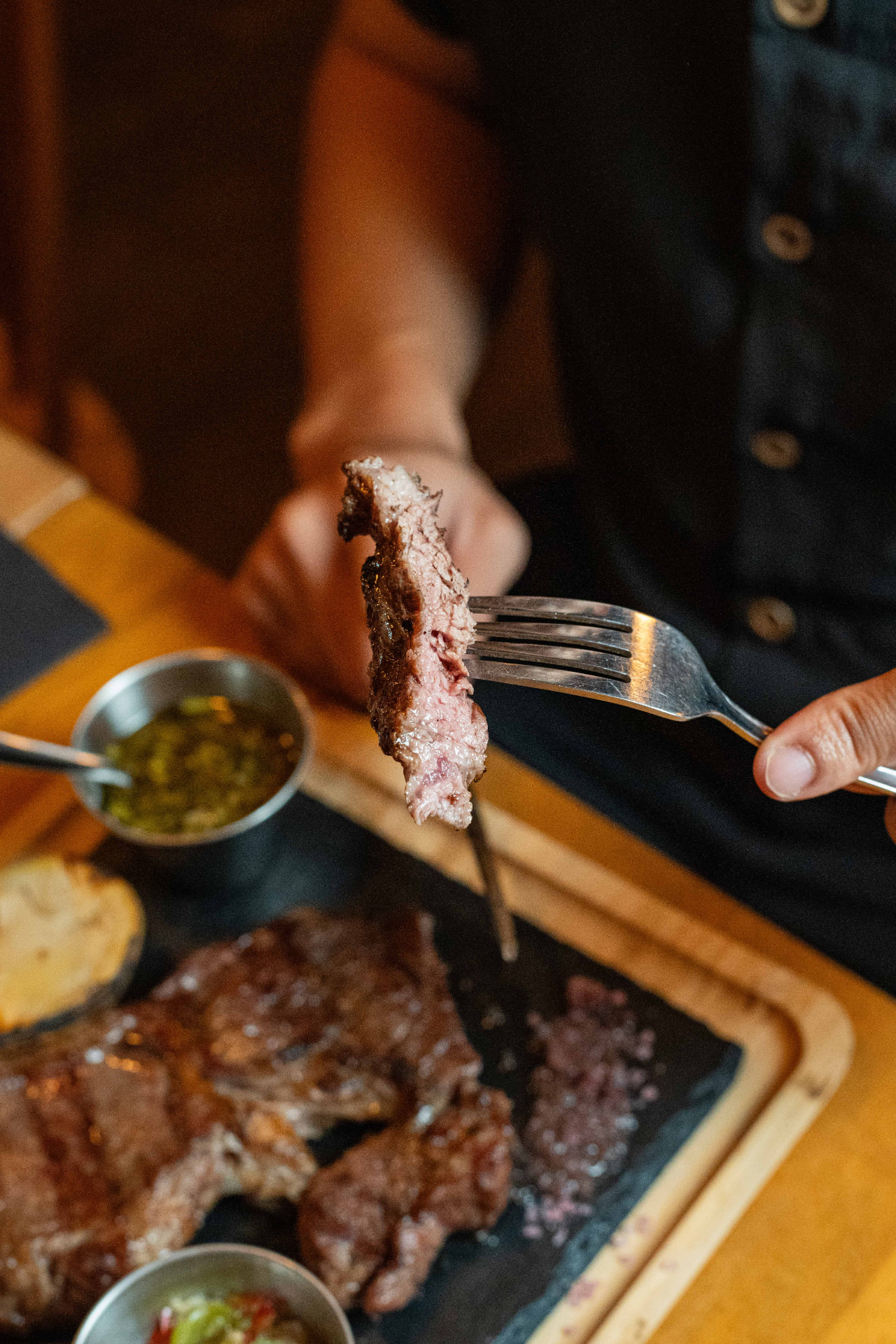 Carne a la brasa en Don Brasa, Barcelona