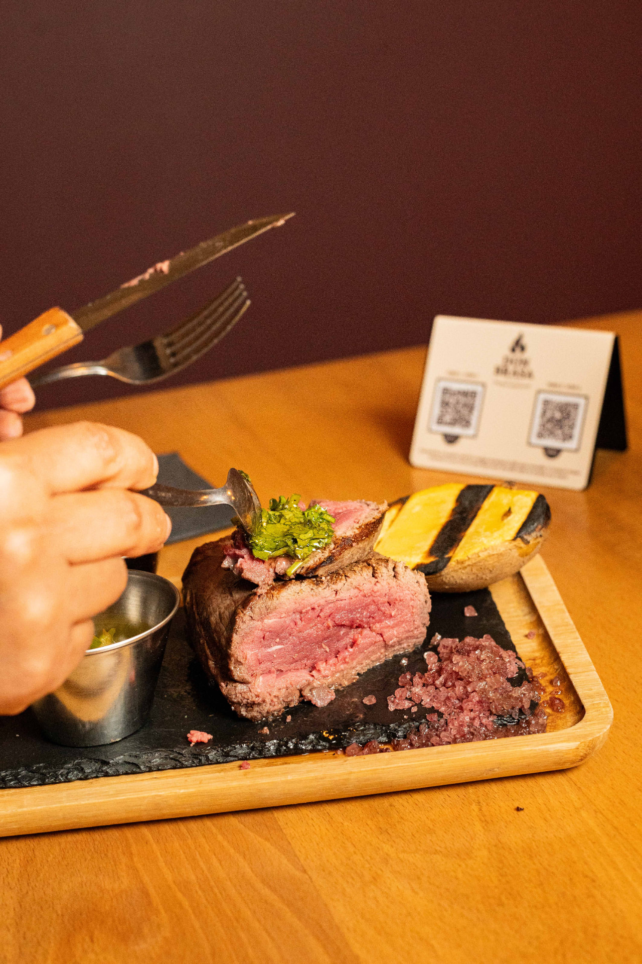 Carne a la brasa en Don Brasa, Barcelona